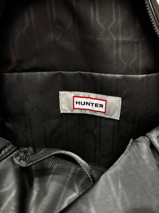 Hunter Wander Grey backpack with black accents NWT main image 5